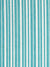 Palermo Ticking Stripe Cotton Linen Home Decor Fabric by the Meter or by the yard in Pacific Turquoise Blue for curtains, blinds or upholstery ships from Canada