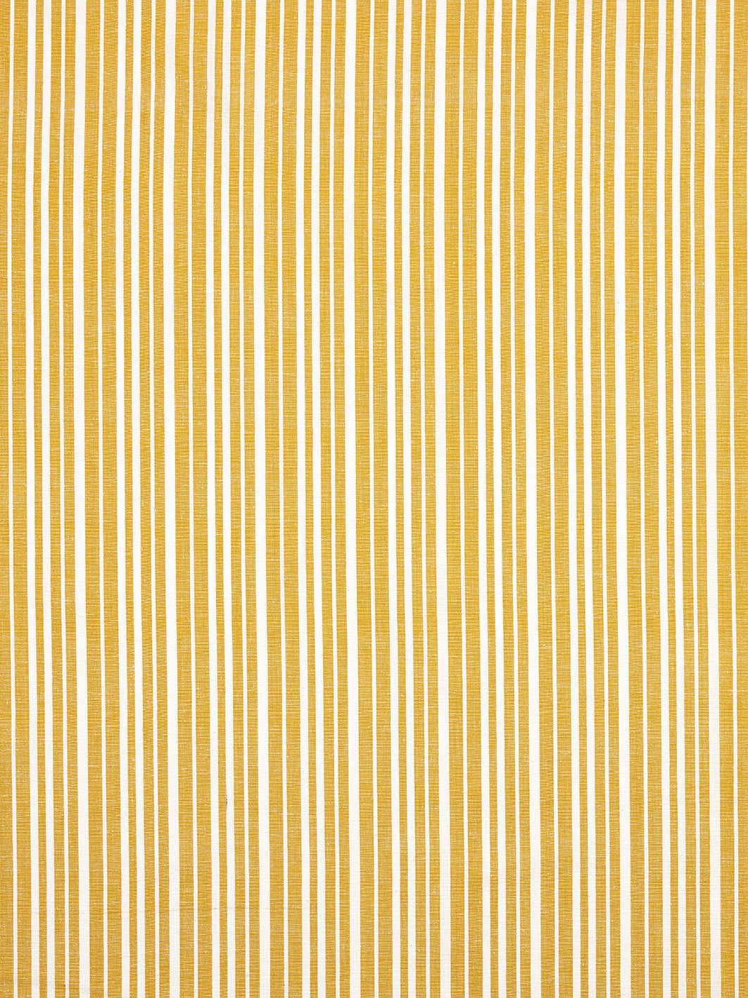 Palermo Ticking Stripe Cotton Linen Home Decor Fabric by the Meter or by the yard for curtains, blinds or upholstery in Mustard Gold ships from Canada (USA)