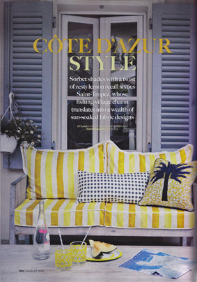 étoile home's London polka dot spotty lumbar rectangular throw pillow in stone grey ships from Canada worldwide including the USA