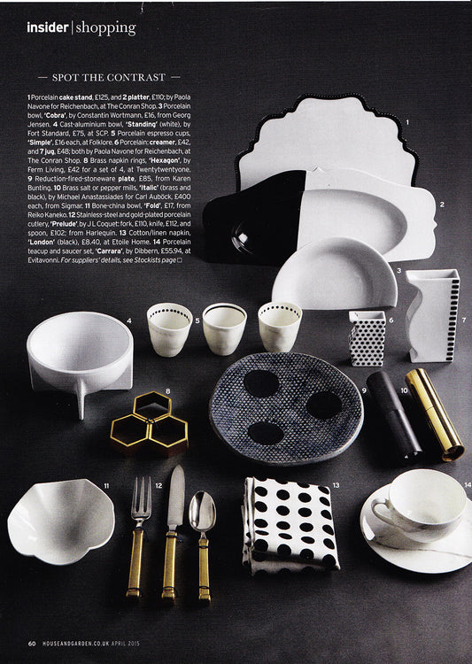étoile home's London polka dot spotty napkin in black ships from Canada worldwide