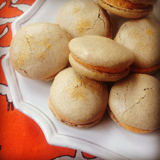 Pumpkin Macaron recipe Halloween Treats