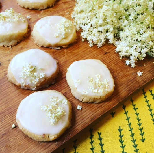 ELDERFLOWER SHORTBREAD RECIPE
