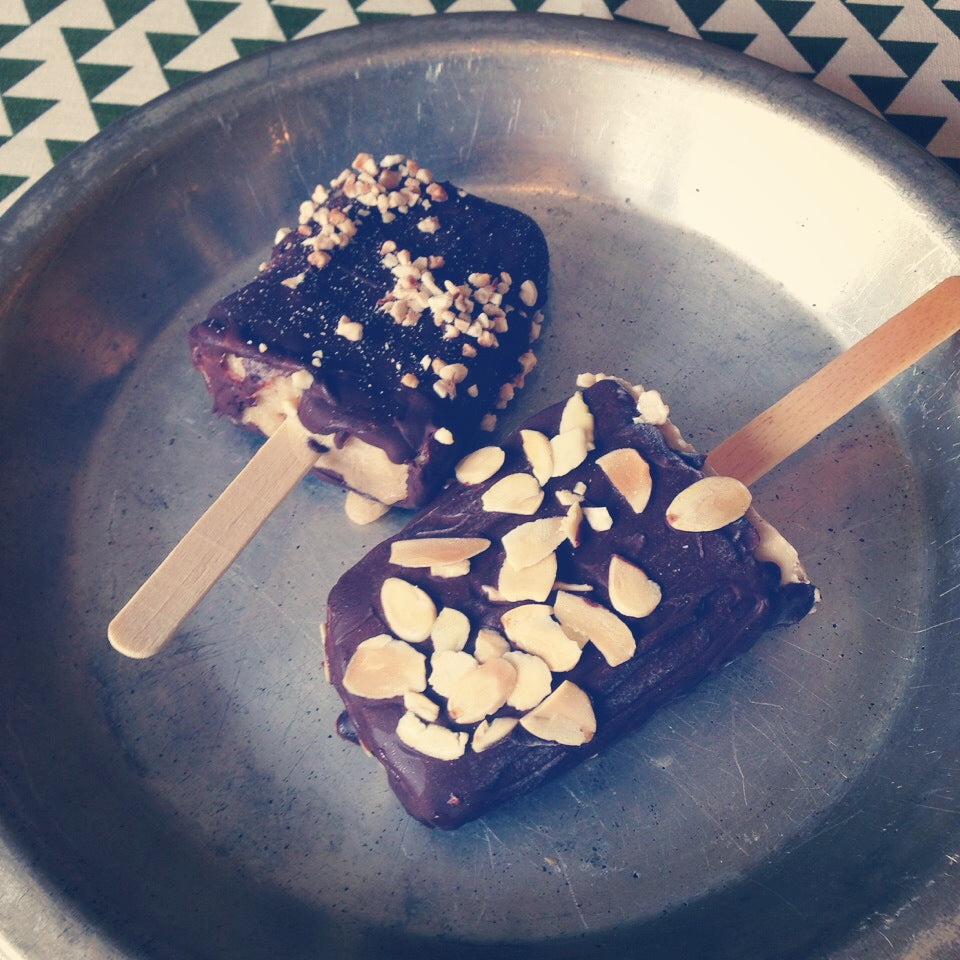 Home Made Guinness Ice Cream Bar Recipe for St.Patricks Day