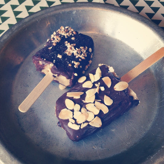 Home Made Guinness Ice Cream Bar Recipe for St.Patricks Day