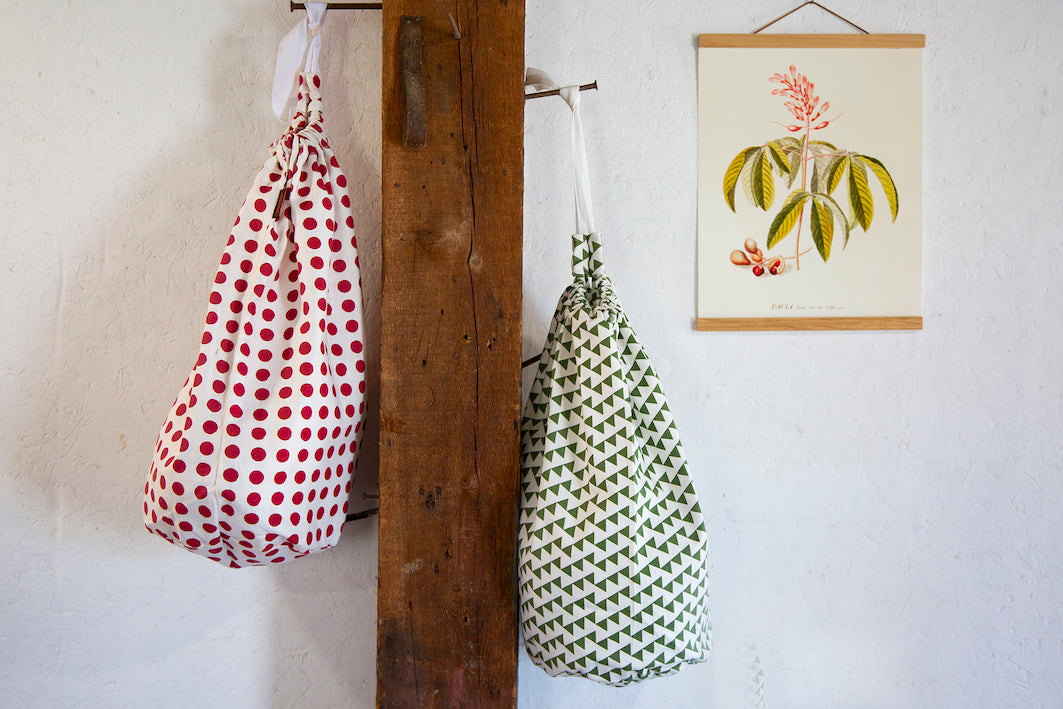 Green Laundry Bags