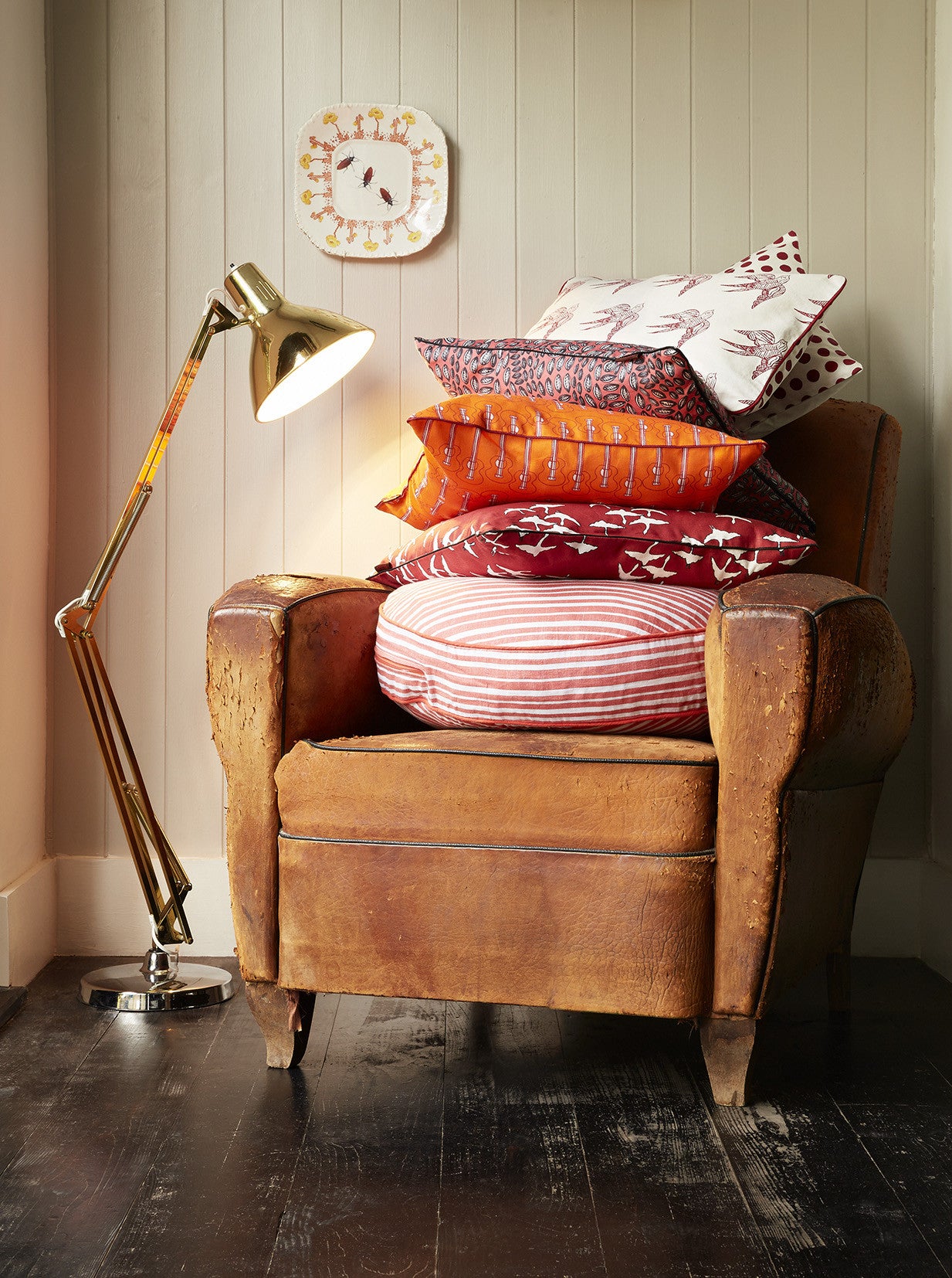 Red & Orange Decorative Pillows