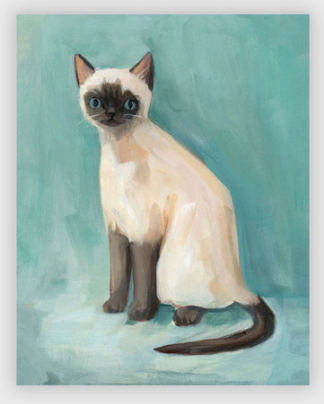 Alistair the Cat print poster by Emily Winfield-Martin ships from Canada worldwide including the USA