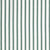 Autumn Ticking Stripe Cotton Linen Fabric by the Meter in Dark Moss Green