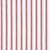 Autumn Ticking Stripe Cotton Linen Fabric by the Meter in Dark Heather Pink