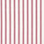 Autumn Ticking Stripe Cotton Linen Fabric by the Meter in Dark Heather Pink