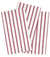 Autumn Stripe Tea Towel - Heather Pink