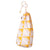 Betty Tree Pattern Linen Cotton Drawstring Laundry & Storage  Bag in Saffron Yellow & iPink ships from Canada (USA)