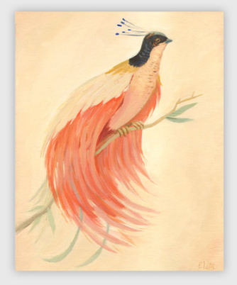 Bird of Paradise Print by Emily Winfield-Martin
