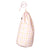 Dorothy Geometric Pattern Printed Cotton Linen Drawstring Laundry & Storage Bag - Tea Rose Light Pink and Yellow - Canada (USA)