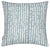 Hopi Graphic Pattern Linen Union Throw Pillow in Light Chambray Blue Ships from Canada worldwide including the USA