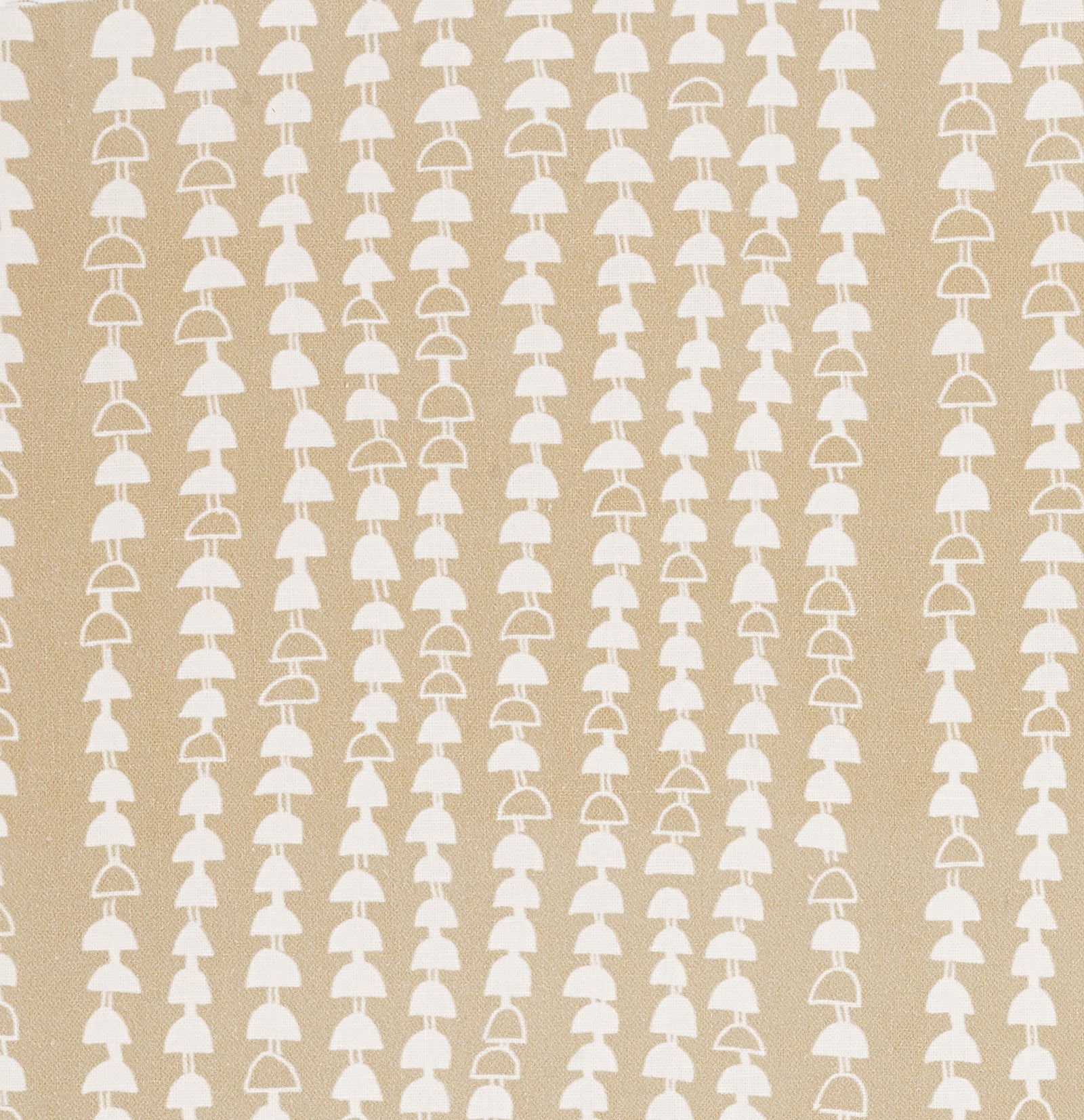 Hopi Graphic Strung Bead Pattern Linen Cotton Home Decor Fabric for curtains, blinds, upholstery in Off White Cream Earth Canada USA