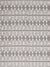Tiki Huts Pattern Cotton Linen Designer Home Decor Fabric by the meter or by the yard for curtains, blinds, upholstery in Light Dove Grey ships from Canada USA