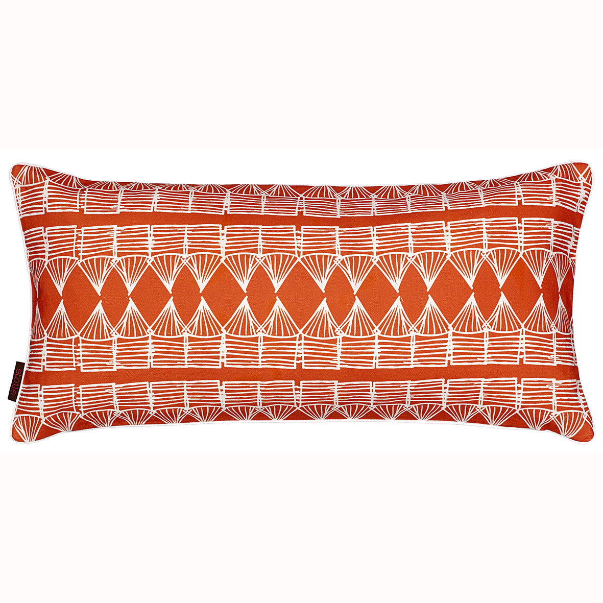 Bright orange throw clearance pillows