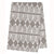 Huts Tea Towel - Dove Grey