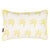Katia Swallow Bird Pattern Rectangle Cushion in Maize Yellow 31x46cm
