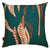 Kelp-seaweed-pattern-decorative-designer-throw-pillow-cotton-linen-dark-blue-red-canada-usa-55cm-22"