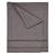 Solid Dyed Linen Cotton Union Tablecloth in Stone Grey Made in Canada 