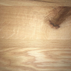 Round Oak Cutting Board with Handle