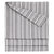 Palermo Ticking Stripe Cotton Linen Tablecloth in Stone Grey Ships from Canada (USA)