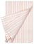 Palermo Ticking Stripe Linen Napkin - Light Pink