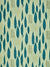 Graphic Rosemary Sprig Pattern Printed Linen Cotton Canvas Home Decor Fabric by the meter or by the yard for curtains, blinds or upholstery in Light Eau de Nil Green and Turquoise Blue ships form Canada (USA)