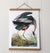 Magnetic Poster Hanger in Teak Wood 12', 16', 20", 28", 36", 40"