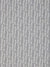 Graphic Adam's Rib Pattern Screen Printed Linen Cotton Canvas Fabric in Light Dove Grey & White