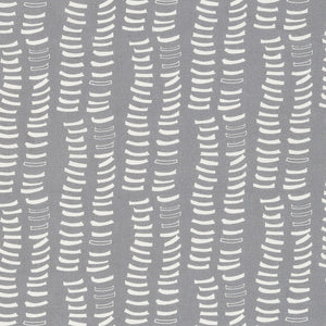 Adams Rib Home Decor Fabric - Dove Grey