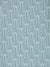 Graphic Rosemary Sprig Pattern Printed Linen Cotton Canvas Home Decor Interiors Fabric by the yard or meter for curtains, blinds upholstery in Pale Winter Blue and Dark Petrol Blue ships from Canada (USA)