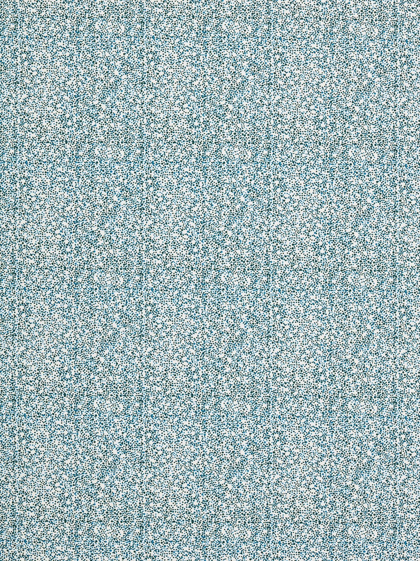 Multicolour Spots Pattern Printed Linen Cotton Canvas Home Decor Interiors Fabric by the yard or meter in Dark Moss Green & Turquoise Blue for curtains, blinds or upholstery ships from Canada (USA)