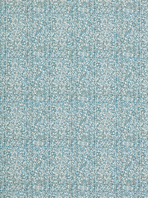 Multicolour Spots Pattern Printed Linen Cotton Canvas Home Decor Interiors Fabric by the yard or meter in Dark Moss Green & Turquoise Blue for curtains, blinds or upholstery ships from Canada (USA)