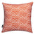 Waves-pattern-throw-pillow-terracotta-orange-ships-from canada worldwide including the USA