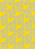 Jellyfish pattern home decor interiors fabric for curtains, blinds and upholstery in mustard yellow and pale winter blue ships from Canada to USA sold by meter or yard