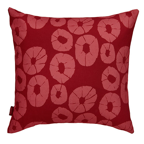 Jellyfish Throw Pillow - Vermilion Red