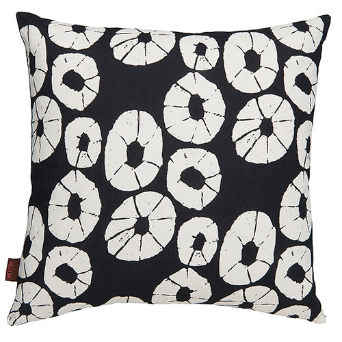 Jellyfish-decorative-throw-pillow-black-white-canada-usa-55cm-22"