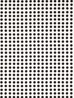 London Polka Dot Pattern Cotton Linen Home Decor Fabric by the Meter or by the yard for curtains, blinds, upholstery in Black ships from Canada (USA)