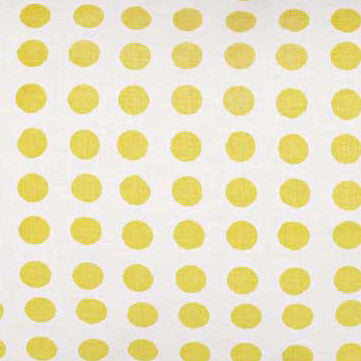 London Polka Dot Pattern Cotton Linen Home Decor Fabric by the Meter or by the yard for curtains, blinds, upholstery in Maize Yellow ships from Canada (USA)