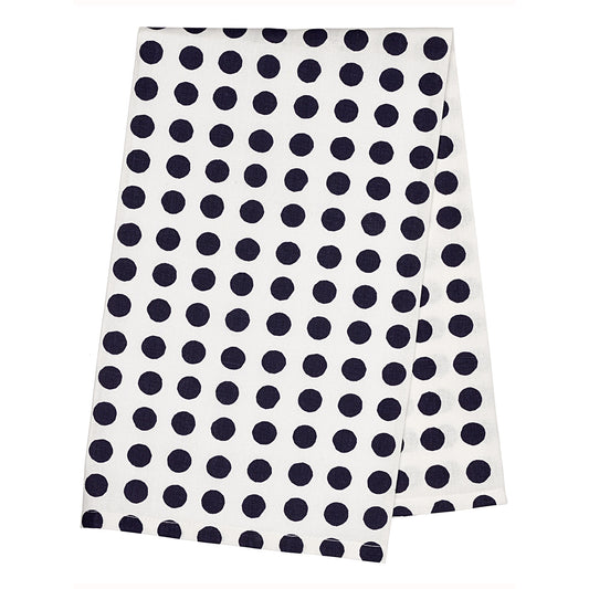 London Tea Towel - Aubergine Purple