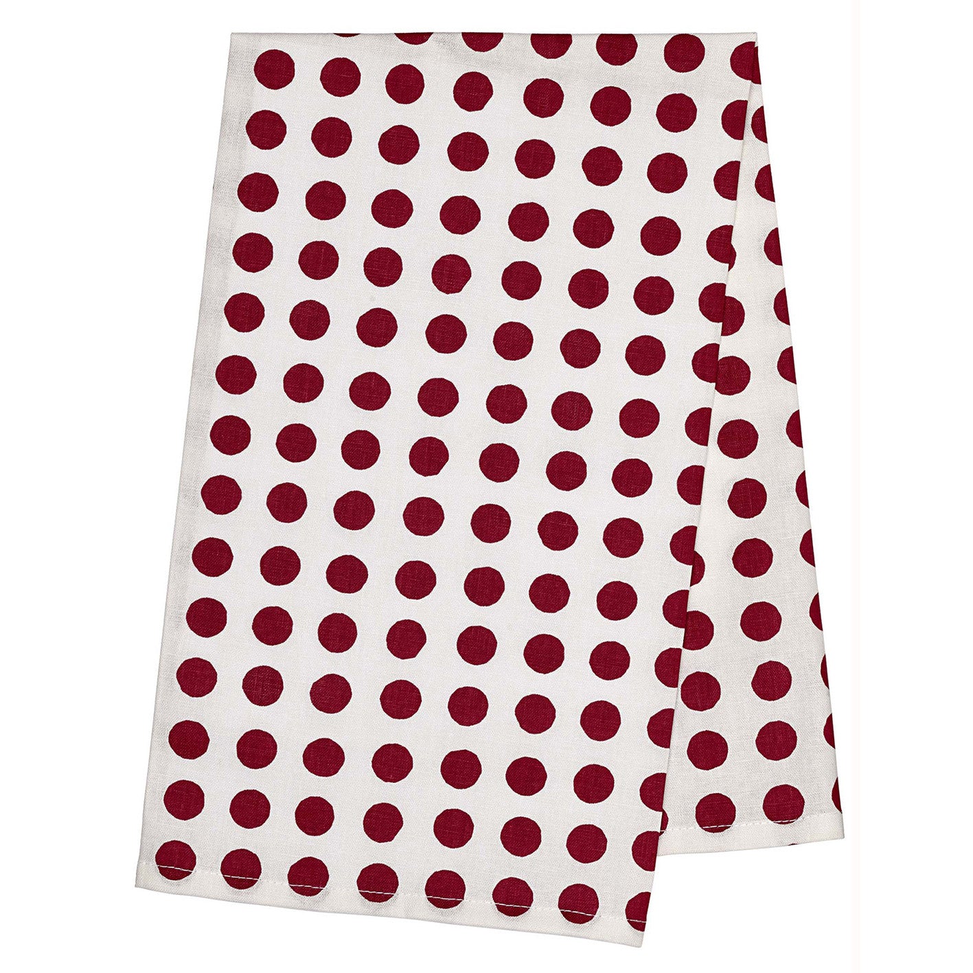 London Tea Towel - Vermilion Red