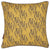 Graphic Grass Pattern Maricopa Decorative Throw Pillow - Gold 45x45cm (18x18")