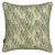 Maricopa Grass Pattern Linen Cotton Decorative Throw Pillow in Light Eau de Nil Green 45x45cm (18x18")