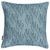 Maricopa Graphic Grass Pattern Linen Decorative Throw Pillow Light Chambray Blue 45x45cm (18x18")