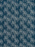 Maricopa Graphic Floral Pattern Cotton Linen Home Decor Fabric by the meter or by the yard for curtains, blinds or upholstery in Dark Petrol Blue and Grey ships from Canada worldwide (USA)