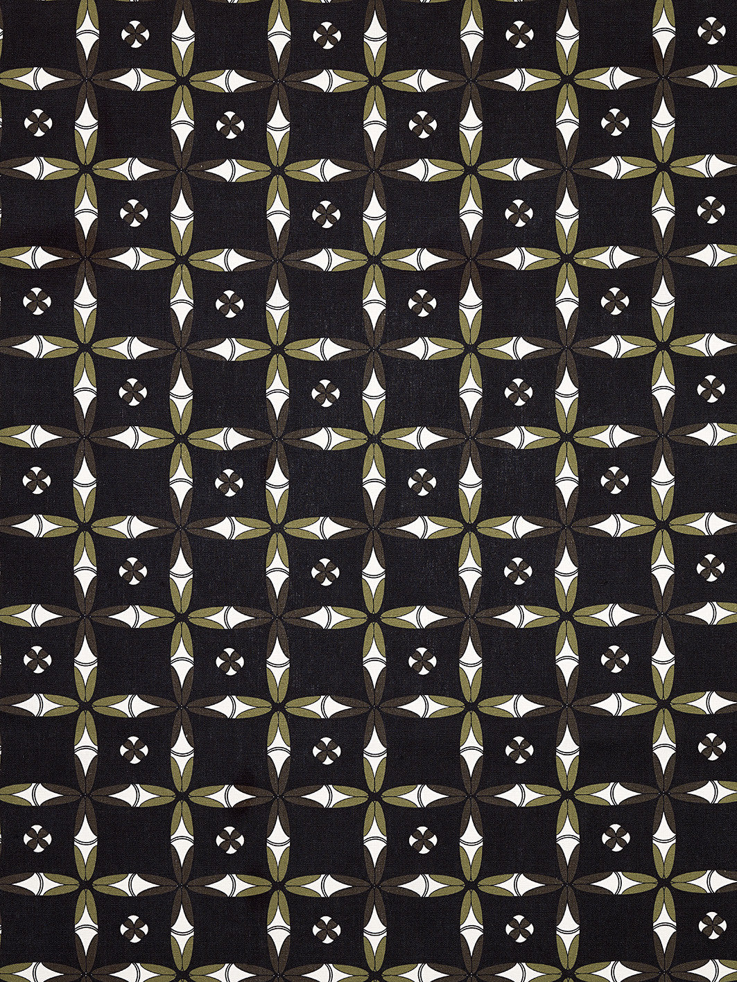 Navajo Ethnic Geometric Pattern Cotton Linen Home Decor Fabric by meter or by the yard for curtains, blinds, or upholstery - Black- ships from Canada (USA)