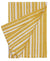 Palermo Ticking Stripe Linen Napkin Mustard Gold